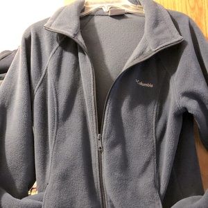 Fleece zip sweater